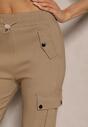 Pantaloni Evianirae Bej închis