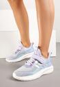 Pantofi sport Neolina Gri cu mov