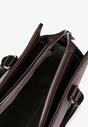 Brązowa Torebka Shopperka z Dodatkowym Paskiem Crossbody Sunirora