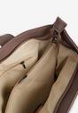 Ciemnobeżowa Torebka Shopper Tote z Uchwytami i Regulowanym Paskiem Silpio