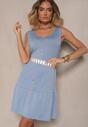 Rochie Saniraya Albastru deschis