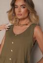 Rochie Saniraya Verde închis