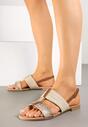Sandale Mailles Print piele de șarpe