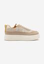 Sneakers Nilaraviela Bej închis