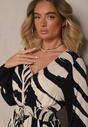 Rochie Pulene Bleumarin