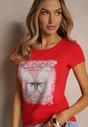 T-shirt Uliadwena Roșu