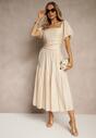 Rochie Naprine Bej
