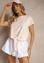 T-shirt Sunalina Roz deschis