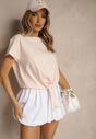 T-shirt Sunalina Roz deschis