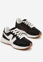 Sneakers Jenaviella Negru cu alb