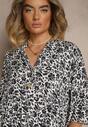 Rochie Jenelitia Albă cu bleumarin