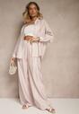 Pantaloni Jenarielis Roz deschis