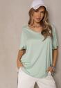 T-shirt Liofala Verde deschis