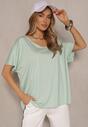T-shirt Liofala Verde deschis