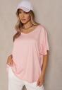 T-shirt Liofala Roz deschis