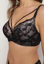 Sutien Ollimi Negru cu roz
