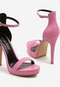 Pantofi stiletto Napelle Roz