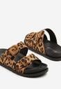 Papuci Galzeri Imprimeu leopard