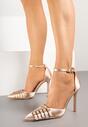 Pantofi stiletto Liorlina Culoarea șampaniei