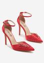 Pantofi stiletto Liorlina Roșii