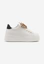 Sneakers Lenori Alb cu negru