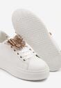 Sneakers Lenori Alb cu negru