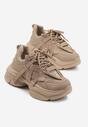 Sneakers Leneris Bej închis