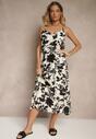 Rochie Thirimi Crem cu negru