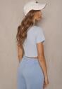 T-shirt Aszedi Albastru deschis