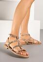 Sandale Divess Print piele de șarpe