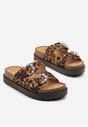 Papuci Orrisca Imprimeu leopard