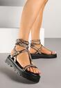 Sandale Orrave Print piele de șarpe