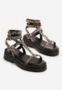 Sandale Orrave Print piele de șarpe