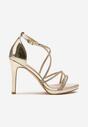 Pantofi stiletto Sorisma Aurii