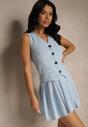 Rochie Evinorae Albastru deschis