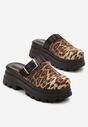 Papuci Sorelenna Imprimeu leopard