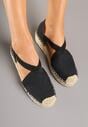 Czarne Espadryle w Stylu Boho Orrivine