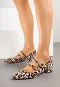 Pantofi cu toc Odane Imprimeu leopard