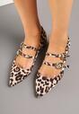Pantofi cu toc Odane Imprimeu leopard