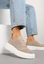 Sneakers Ellisara Bej închis