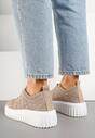 Sneakers Ellisara Bej închis