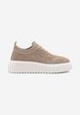 Sneakers Ellisara Bej închis