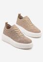 Sneakers Ellisara Bej închis