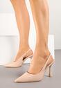 Pantofi stiletto Tosnivia Ulios Bej