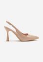 Pantofi stiletto Tosnivia Ulios Bej