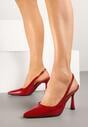 Pantofi stiletto Tosnivia Ulios Bordo