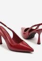 Pantofi stiletto Tosnivia Ulios Bordo