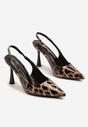 Pantofi stiletto Tosnivia Ulios Imprimeu leopard