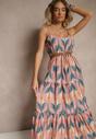 Rochie Tosena Roz cu albastru
