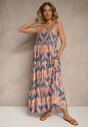 Rochie Tosena Roz cu albastru